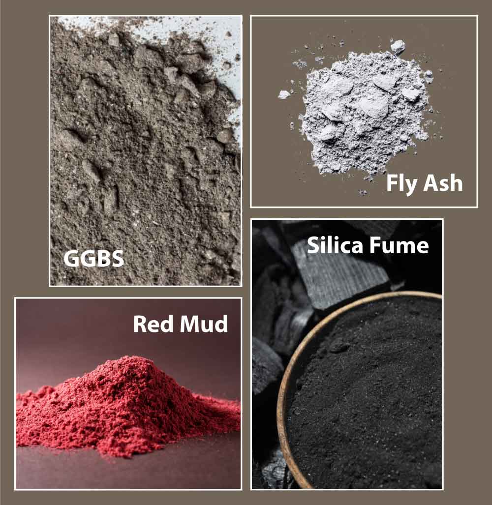 Industrial Waste used for Production of Green Concrete