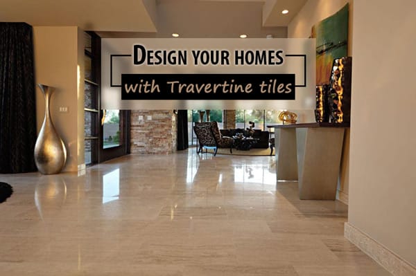 Travertine Floor for Home Decor