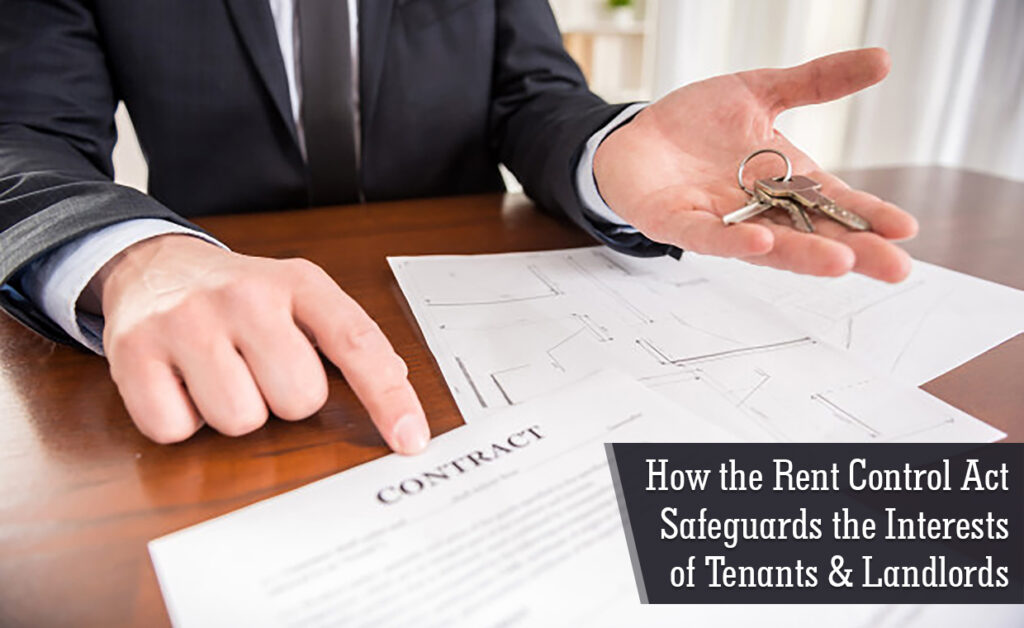Tenant and Landlord Contract as Per Rent Control Act