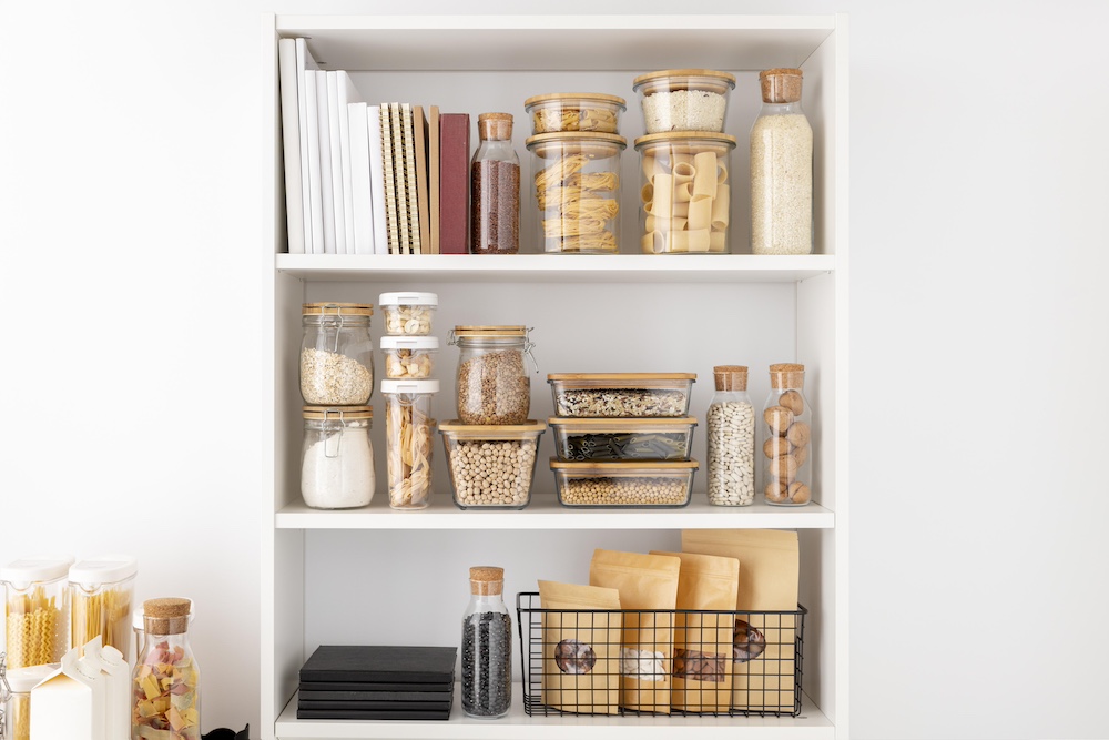 Organised Kitchen Cabinet