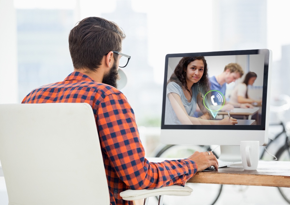 Professors teaching Online