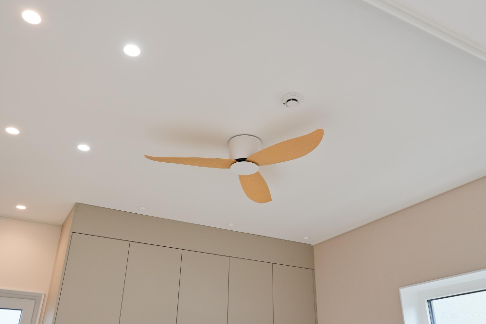 Ceiling Fan in Tiny House