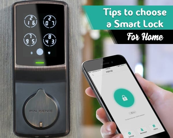 Connection of Smart Lock with Smartphone App