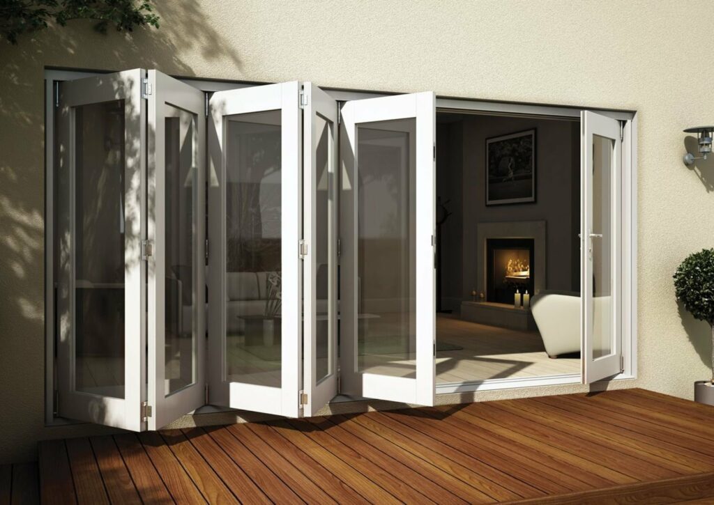 Glazed Folding Patio Doors