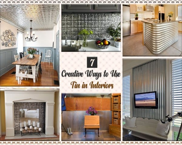 Corrugated Tin in Interiors