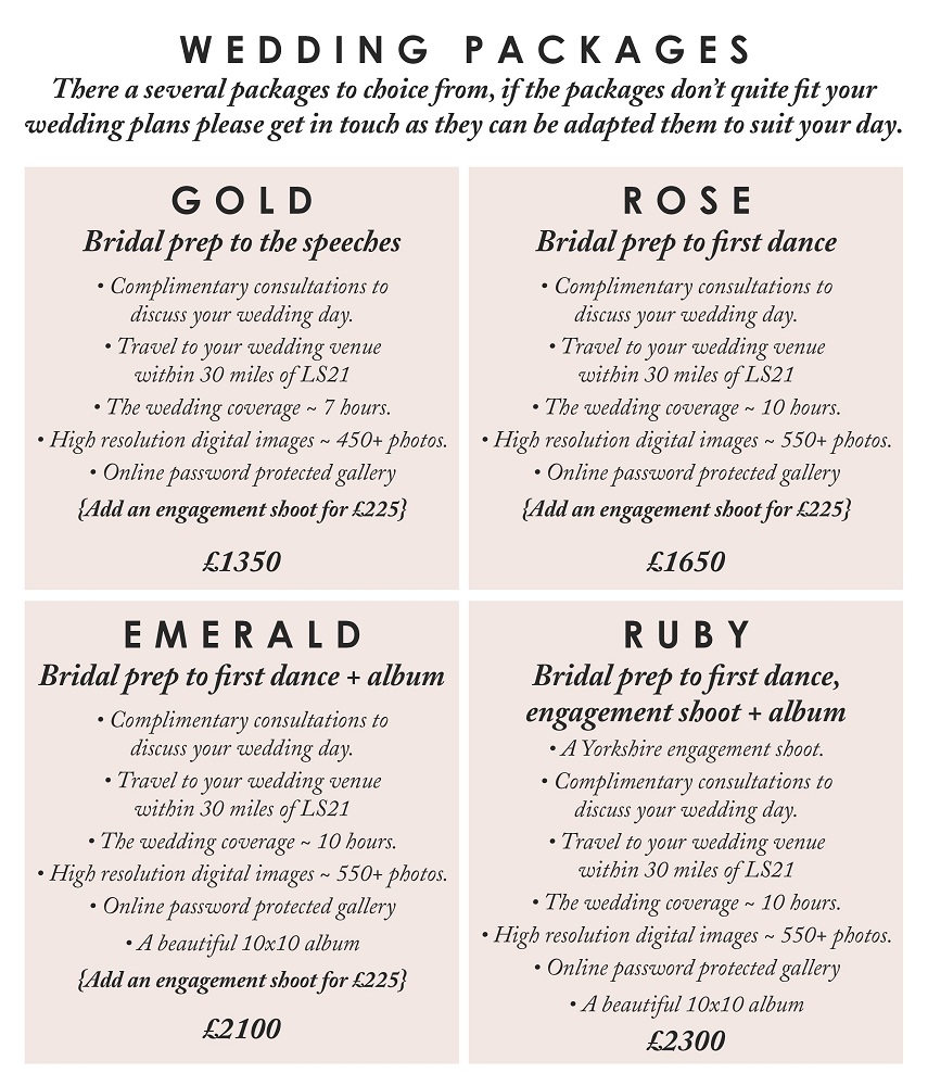 Wedding Packages