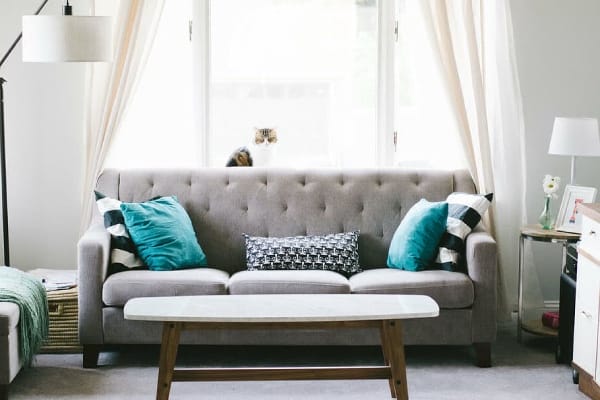 Add Lots of Lightings - make your small living room look bigger