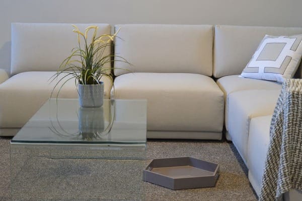 Choose Lightweight Furniture - make your small living room look bigger