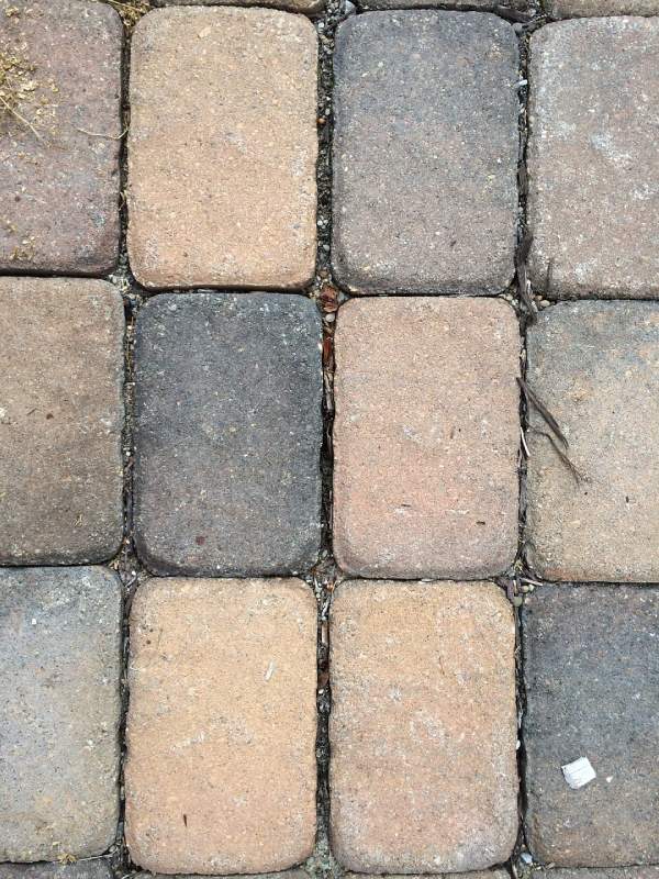Clean Paver Stones