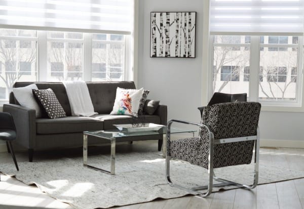 Downsize Your Sofa - make your small living room look bigger