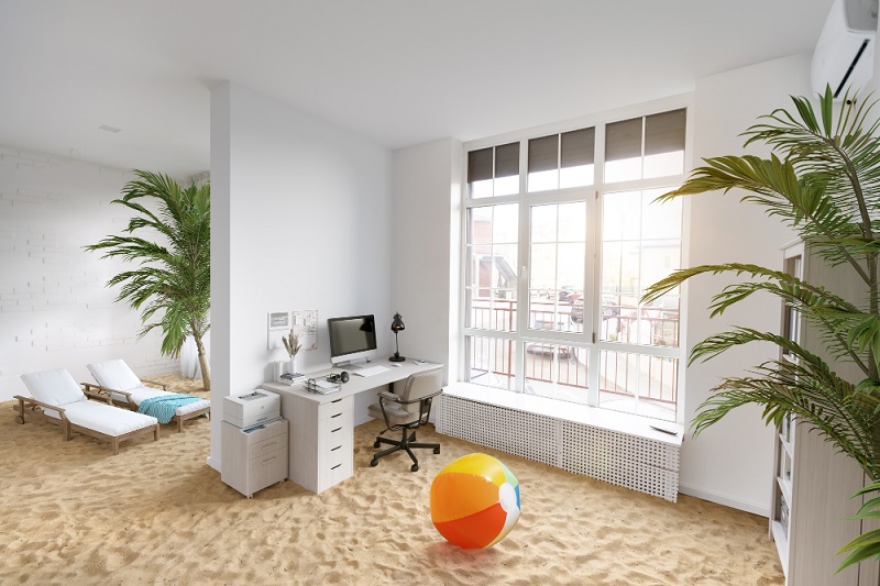 Fake Bigger Window Treatments make your small living room look bigger