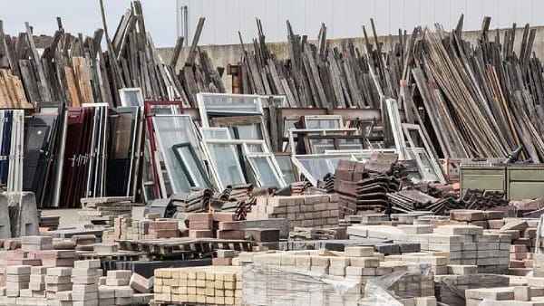 Godown of Scrap Materials