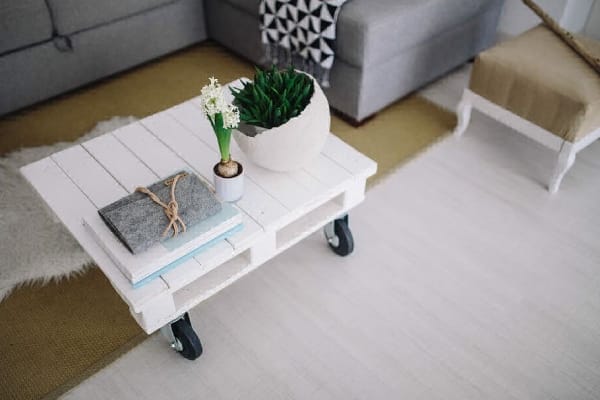Make Your Furniture Mobile - make your small living room look bigger