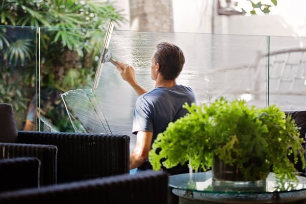 Outdoor Furniture Cleaning using Baking Soda