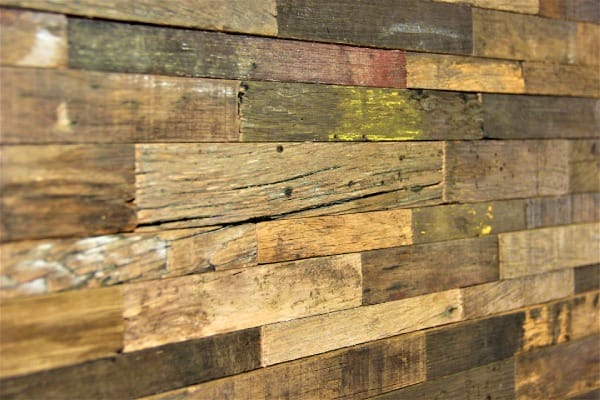 Recycled Timber Wall