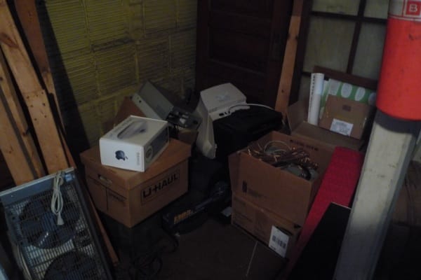 Start from One Area First for Organising Basement