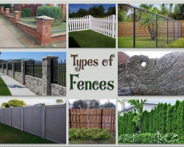 Types of Fencing