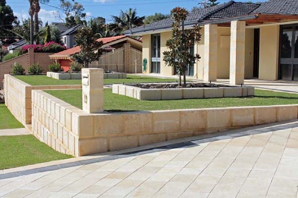 Use of Limestone as a Retaining Wall Material