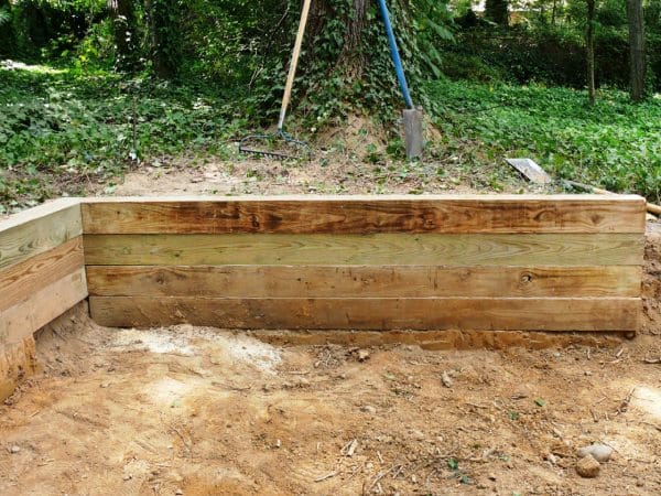 Wood as a Retaining Wall Material