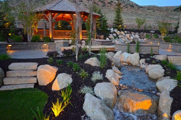 Beautiful Hardscaping with Gazebo