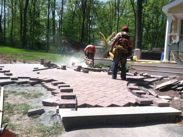 Installation of Hardscape
