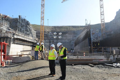 Entry Level Construction Job of General Contractor on Construction Site