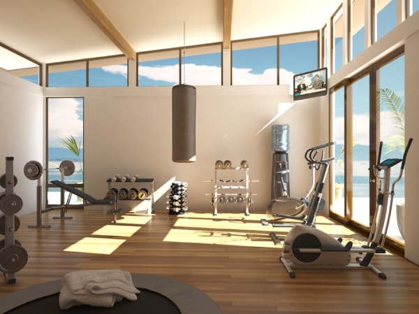 Fitness Facility in New Home