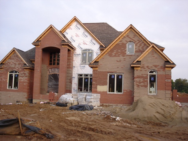 New Home Under Construction
