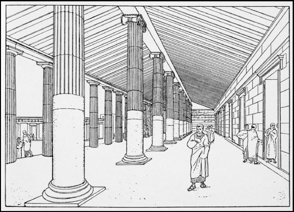 Sketch of South Stoa