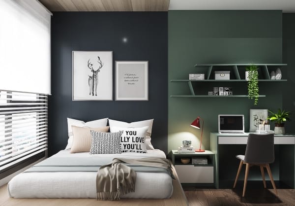Studying space in Bedroom