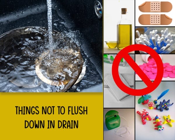 Things You Should Never Flush Down The Drain