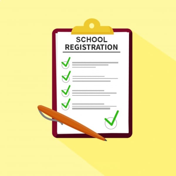School Registration before Moving to a New Home
