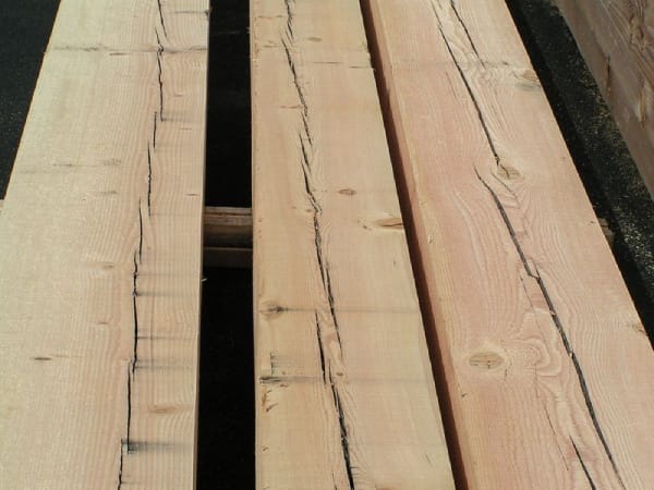 Wind Cracks in Timber