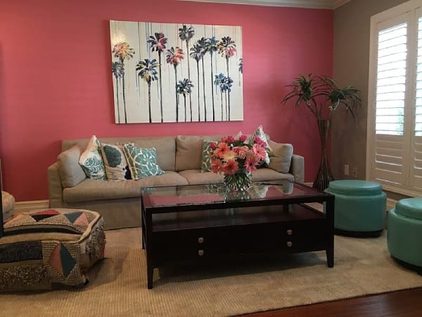 Bold Colour of Wall