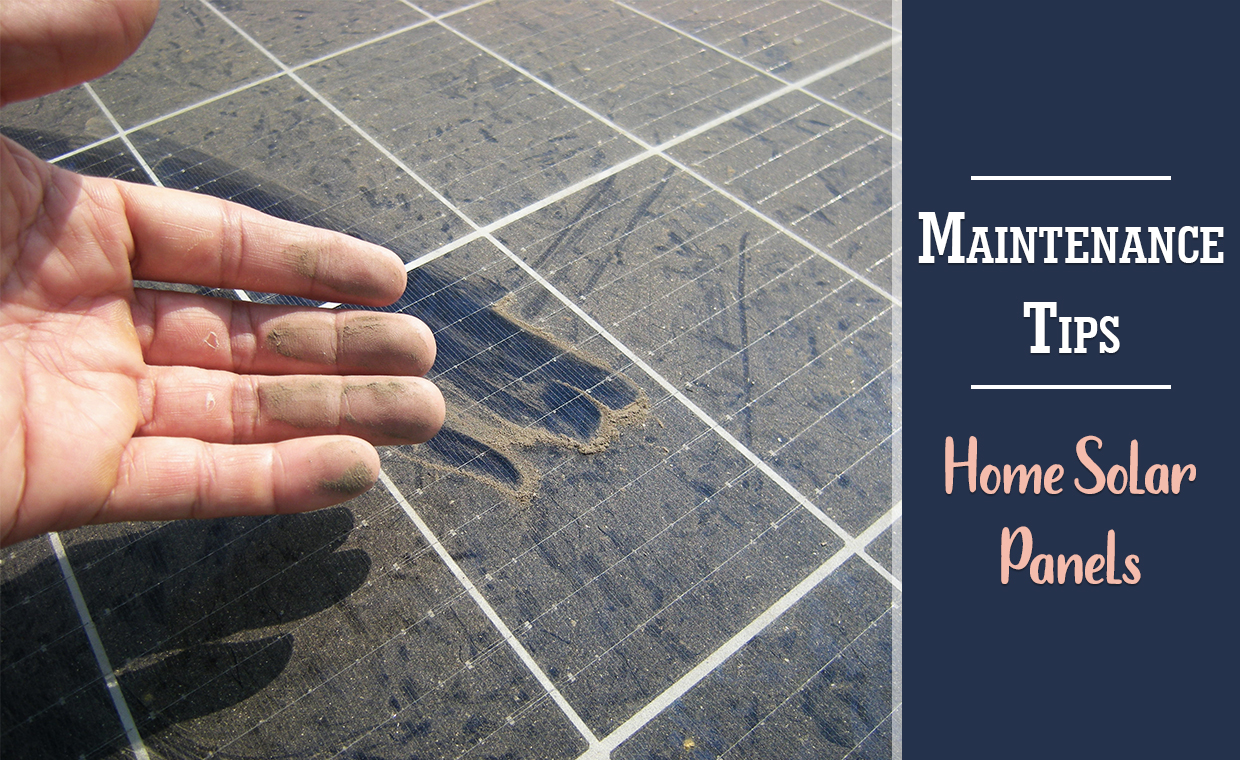 Maintain Solar Panels at Home
