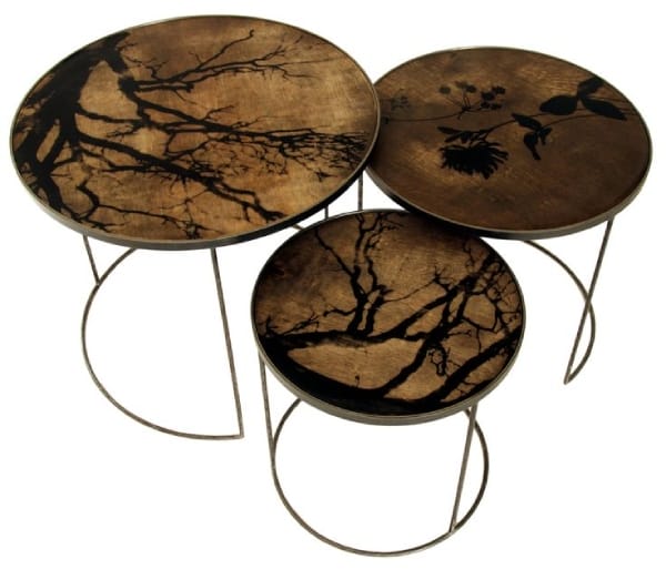 Marble Top Nesting Tables