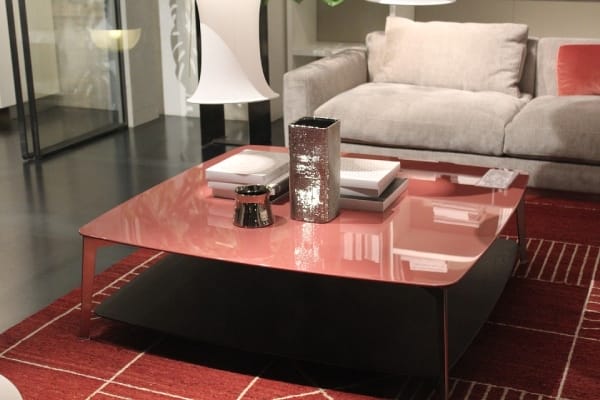 Red Square Coffee Table