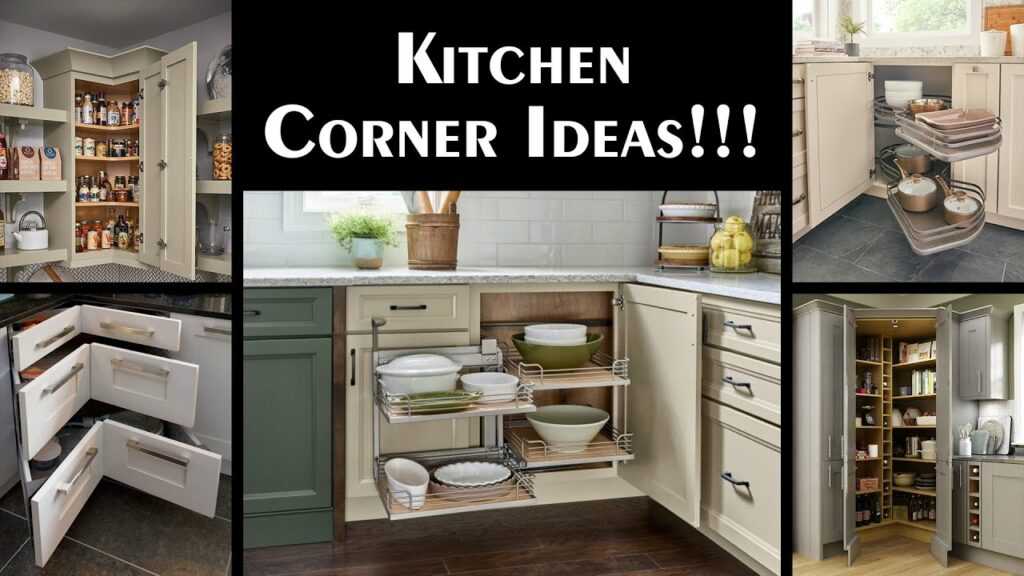 Creative & Spacious Kitchen Corner Ideas