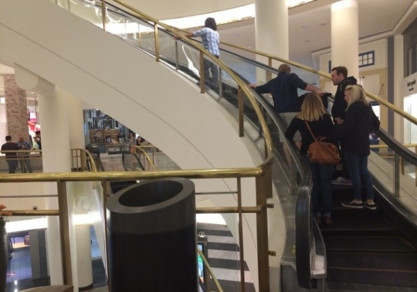 Curved Escalator
