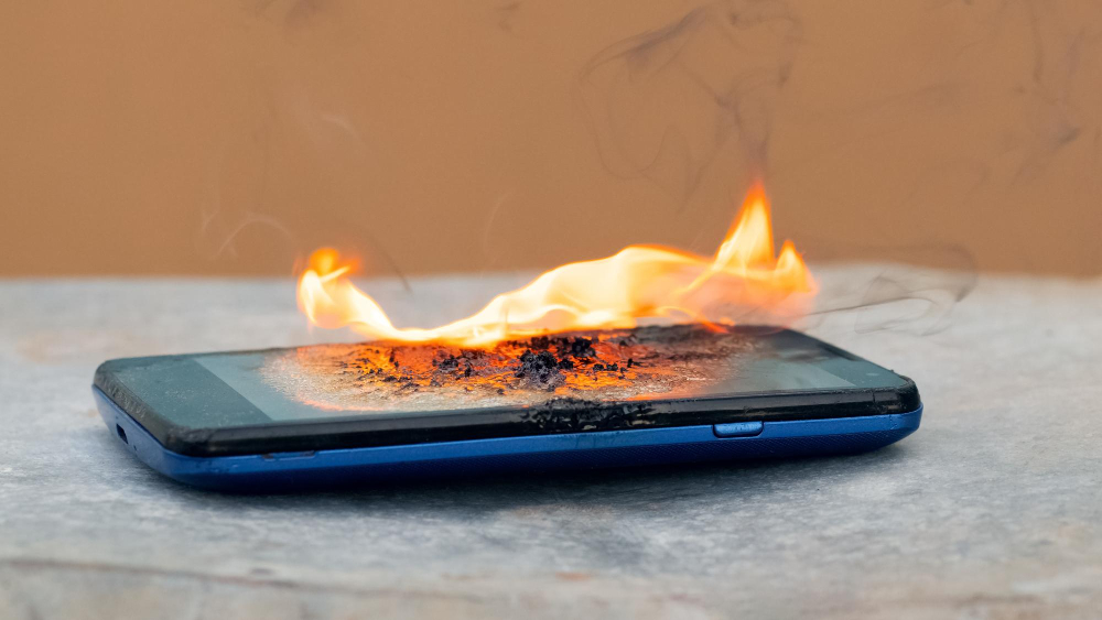 Fire Due to Electronic Gadgets