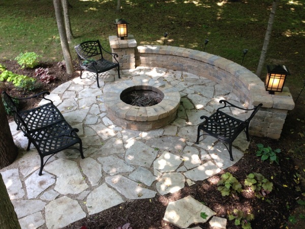 Firepit in Outdoor Space