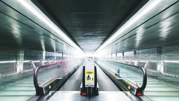 Horizontal Moving Walk Escalator