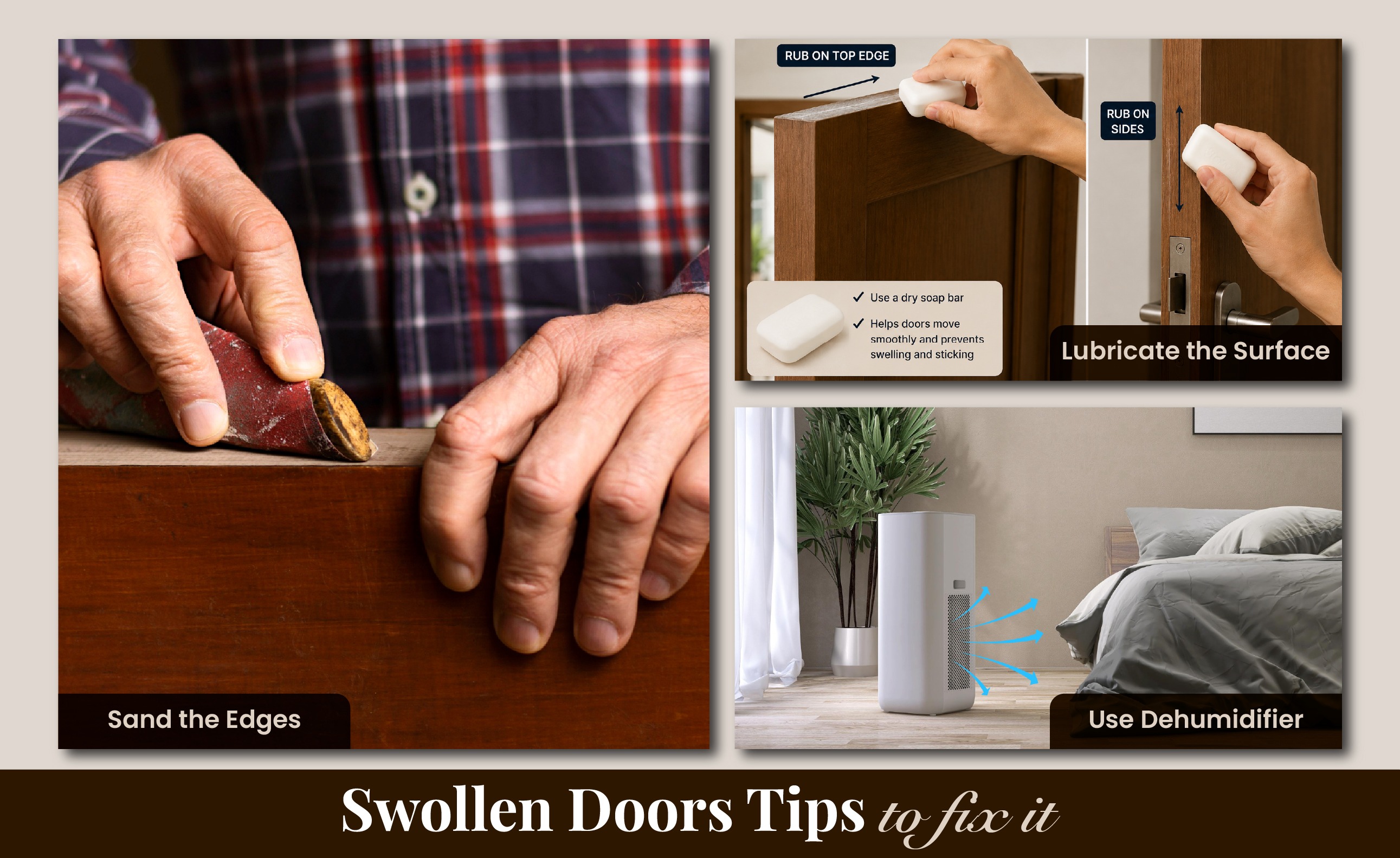How to fix Swollen Doors