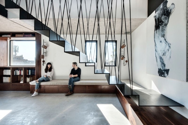 Modern Suspended Stairs