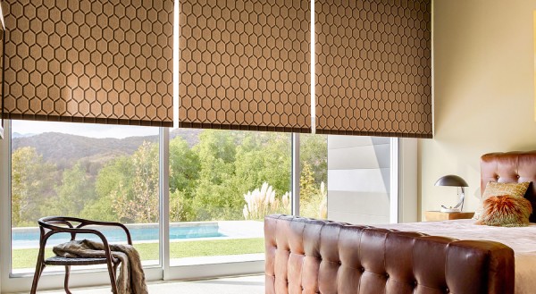 Printed Shades for Living Room