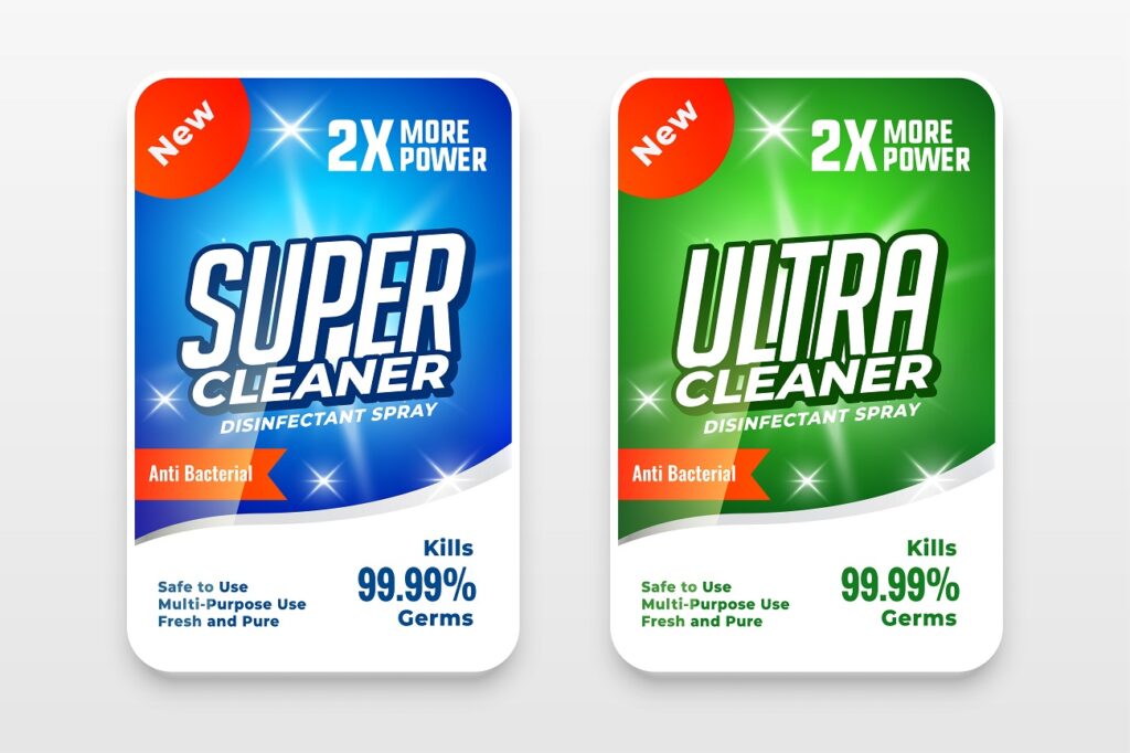 Read the Labels of Cleaning Product Carefully Read the Labels of Cleaning Product Carefully