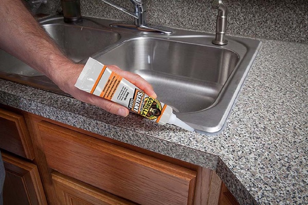 Sink Caulked