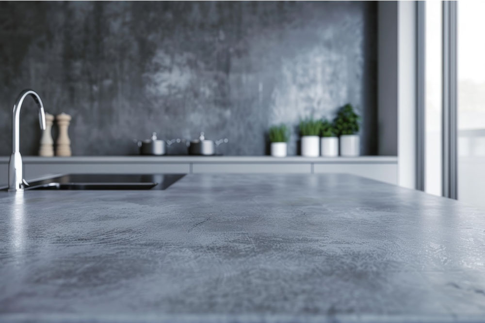 Scratch-Resistant Concrete Countertops