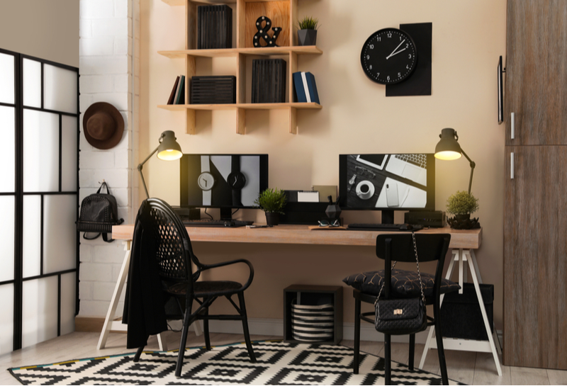Flooring in Home Office