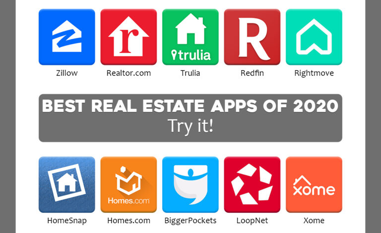 Best Real Estate Apps of 2020 - Try it!